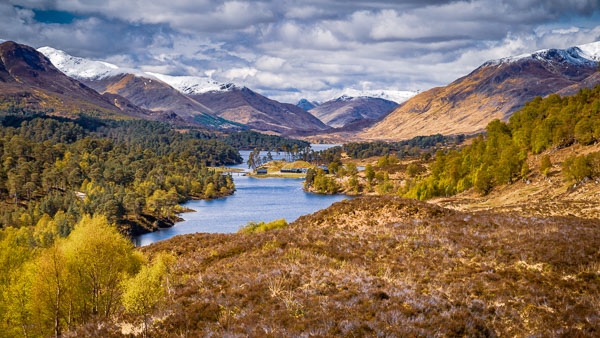 A view over Loch Affric